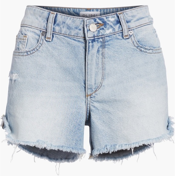 NWT DL1961 Light Wash Jean Shorts - Picture 1 of 4